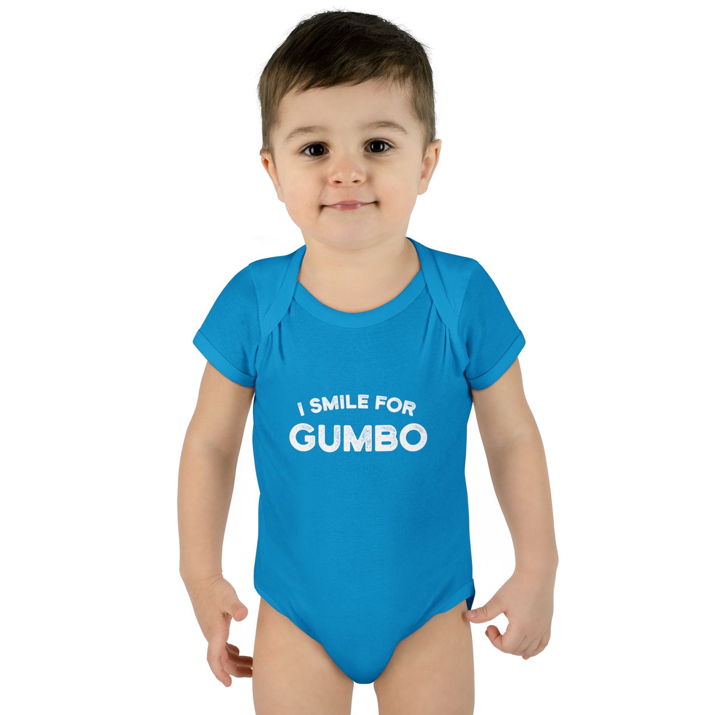 I Smile for Gumbo Onesie