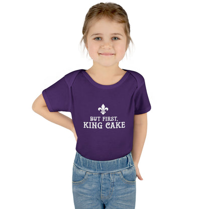 But First King Cake Onesie