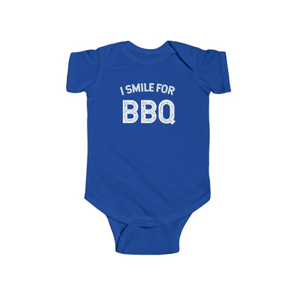 I Smile for BBQ Onesie