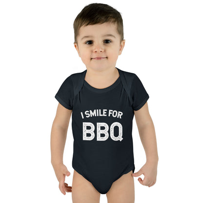 I Smile for BBQ Onesie