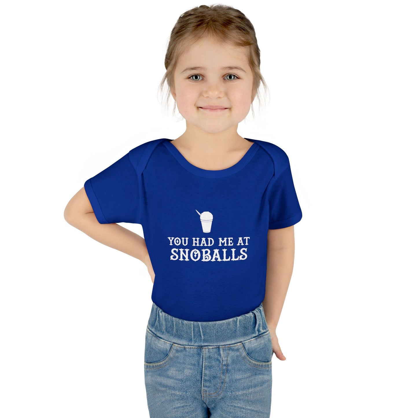You Had Me at Snoballs Onesie