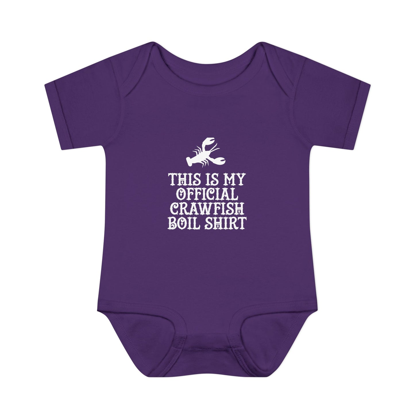 This is my official Crawfish Boil Shirt Onesie