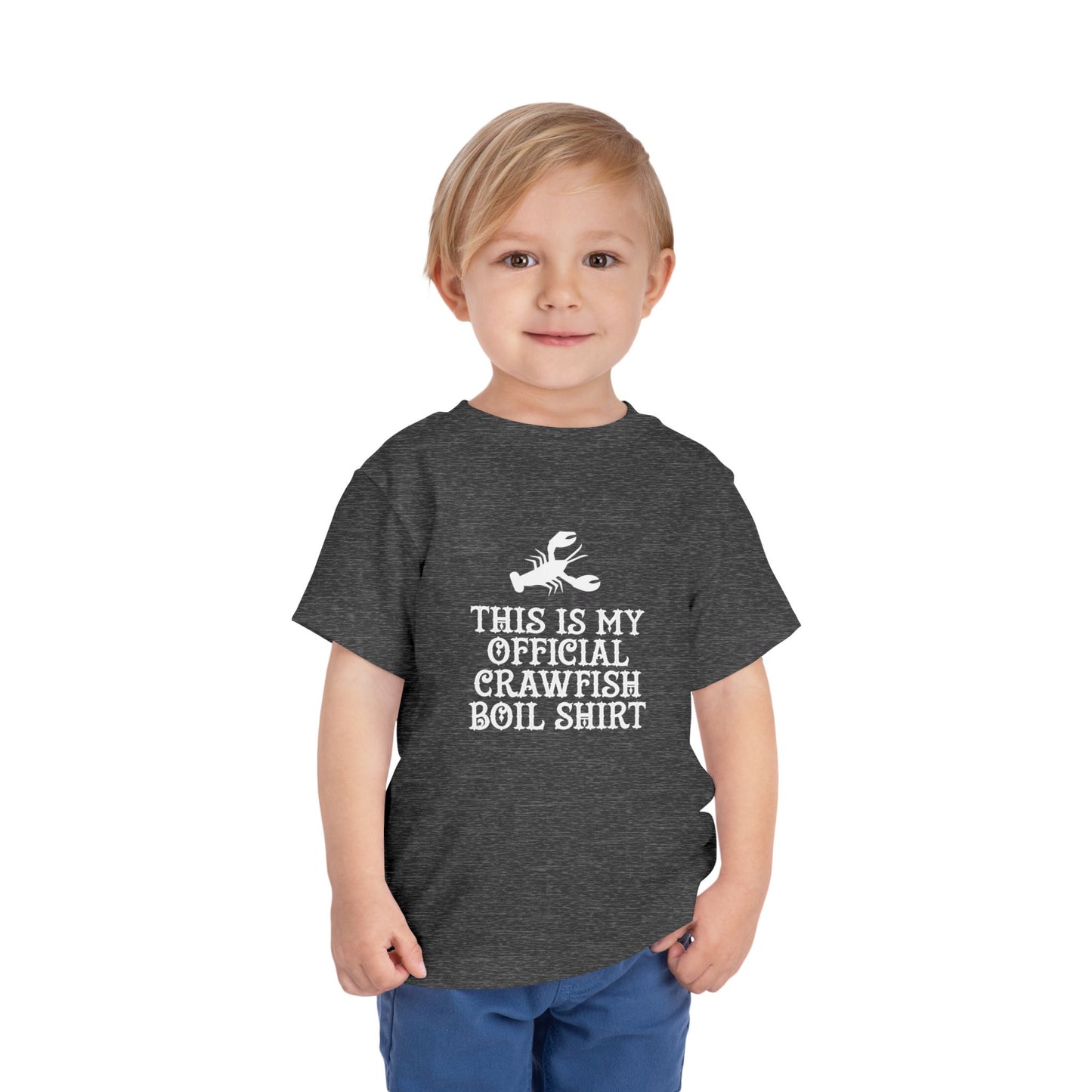 Official Crawfish Boil Toddler T Shirt