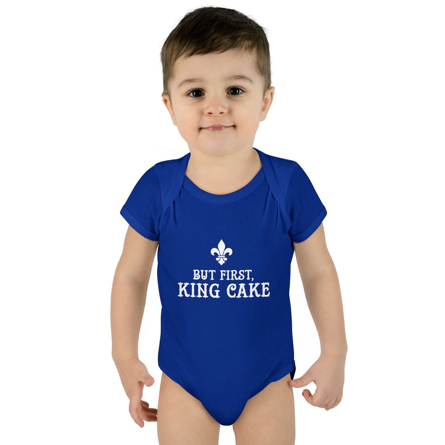 But First King Cake Onesie