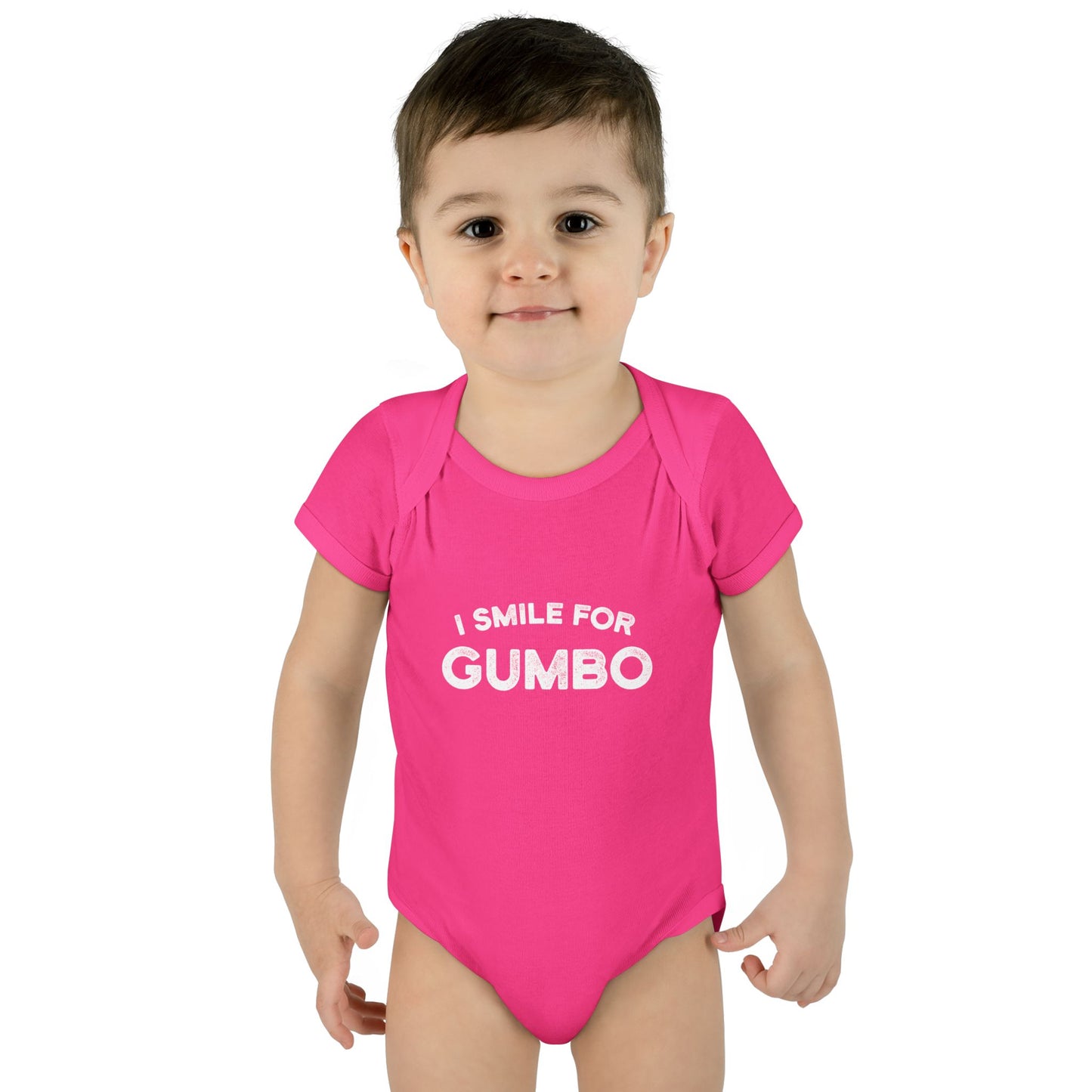 I Smile for Gumbo Onesie