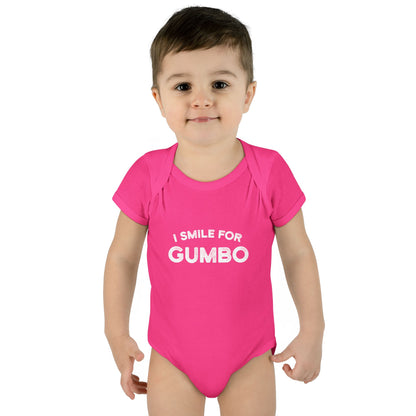 I Smile for Gumbo Onesie