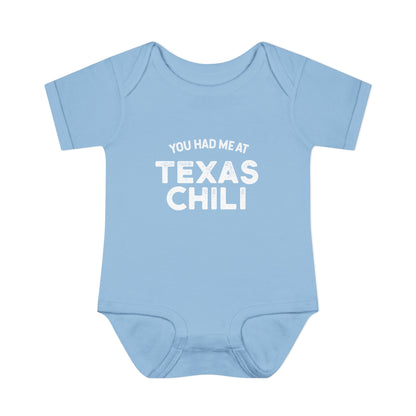 You Had Me at Texas Chili Onesie