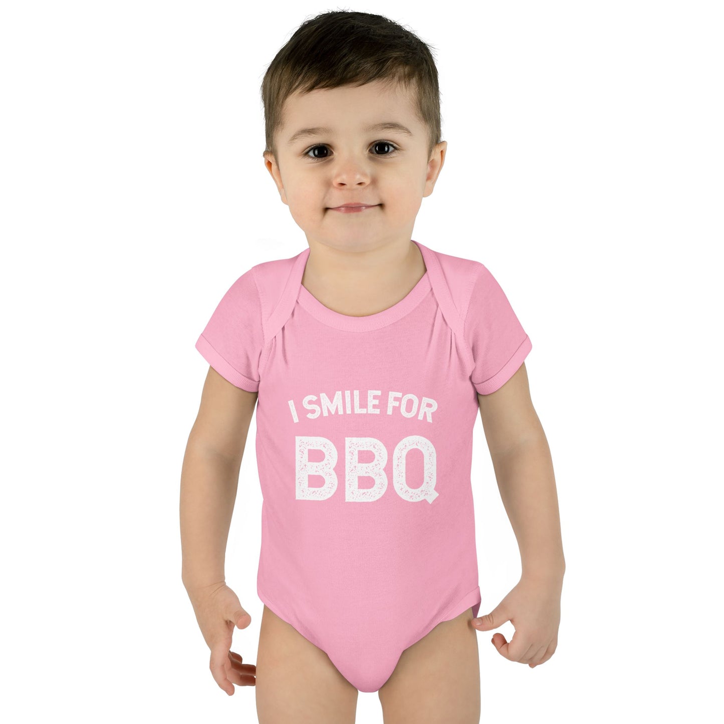I Smile for BBQ Onesie