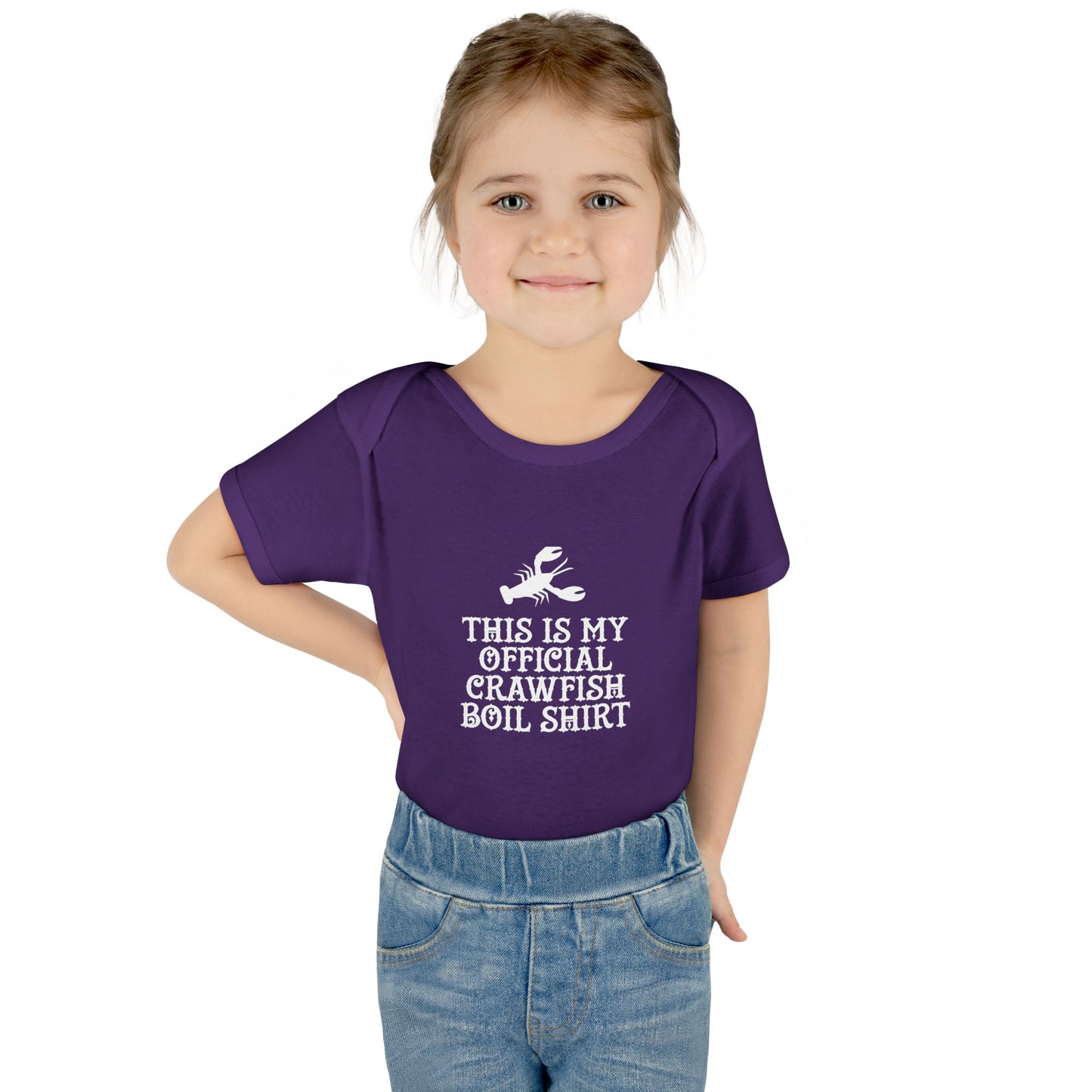 This is my official Crawfish Boil Shirt Onesie