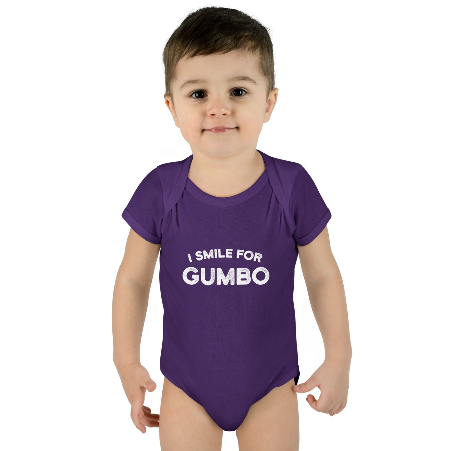 I Smile for Gumbo Onesie