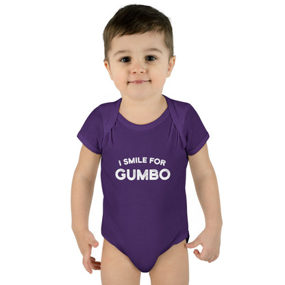 I Smile for Gumbo Onesie
