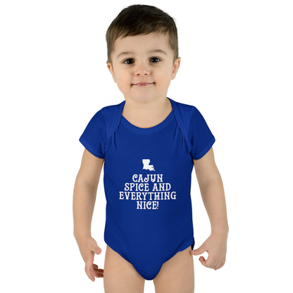 Cajun Spice and Everything Nice Onesie