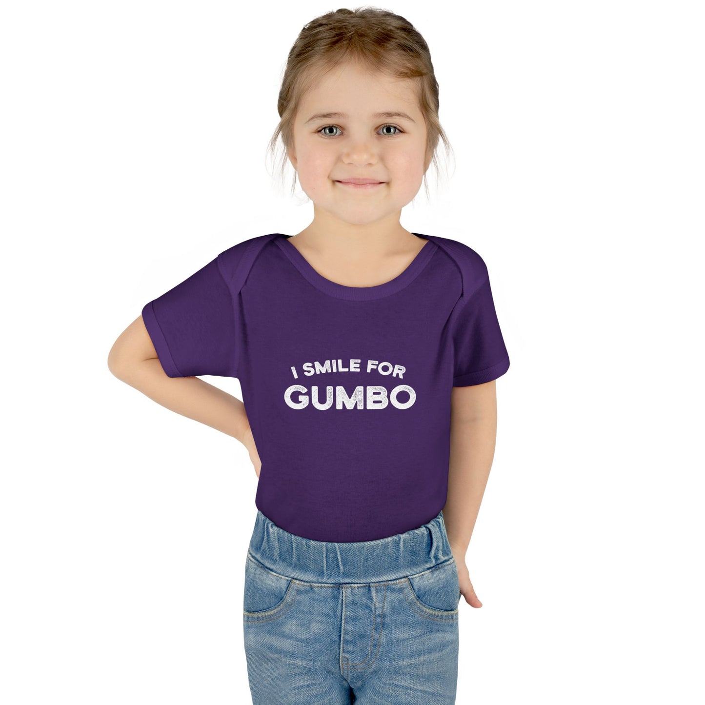 I Smile for Gumbo Onesie