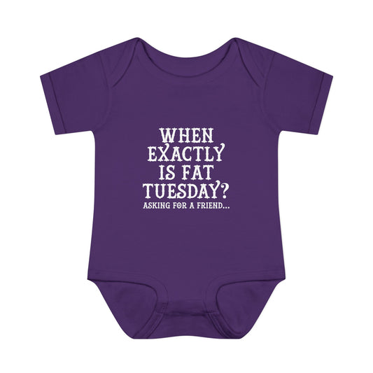 When is Fat Tuesday Onesie