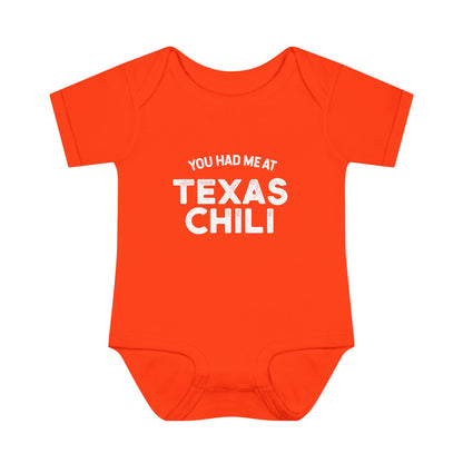 You Had Me at Texas Chili Onesie
