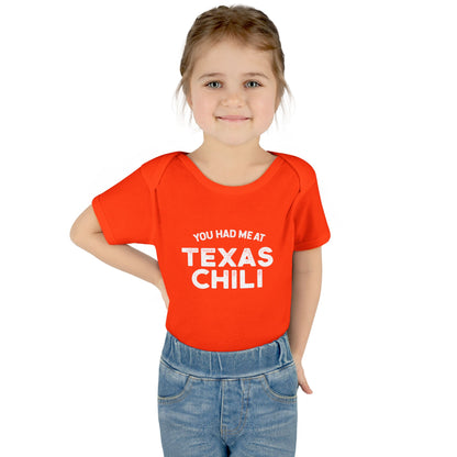 You Had Me at Texas Chili Onesie