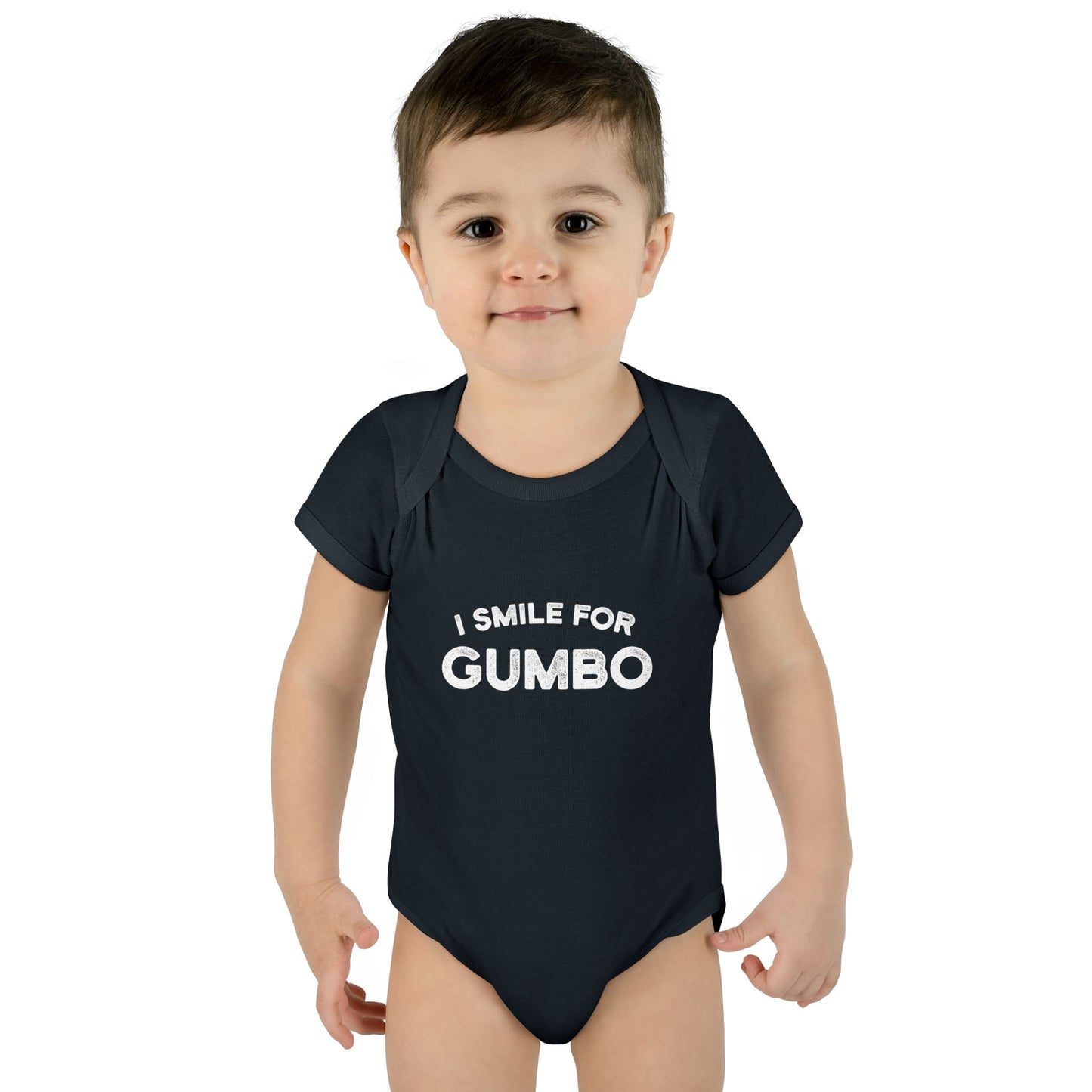 I Smile for Gumbo Onesie