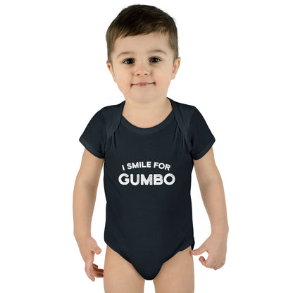 I Smile for Gumbo Onesie
