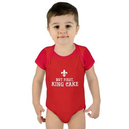 But First King Cake Onesie