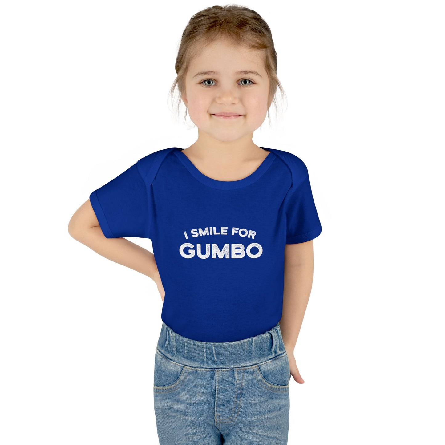 I Smile for Gumbo Onesie