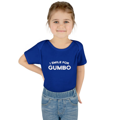 I Smile for Gumbo Onesie