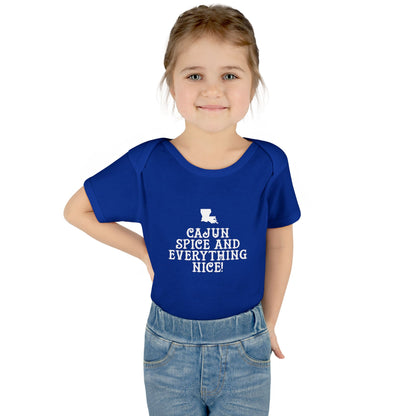 Cajun Spice and Everything Nice Onesie