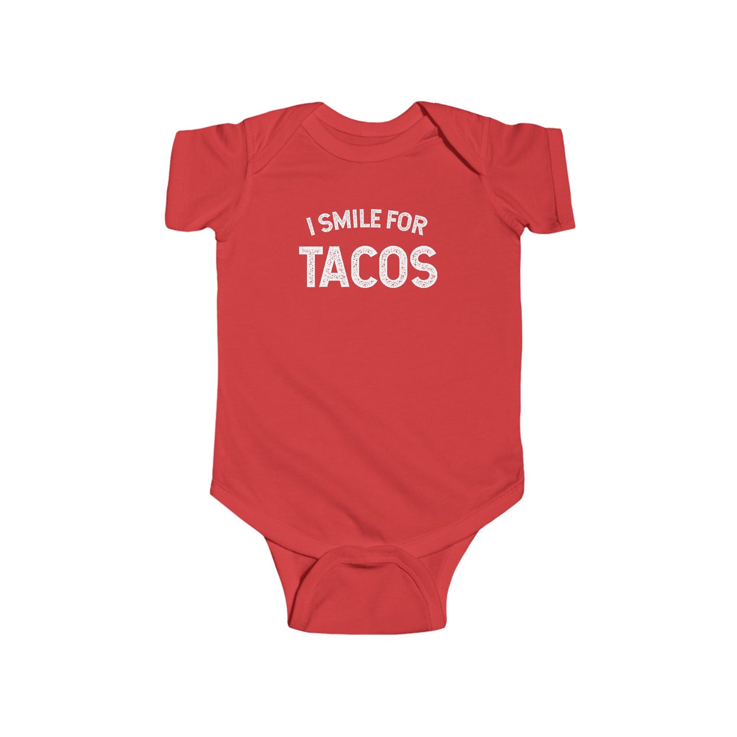 I Smile for Tacos Onesie