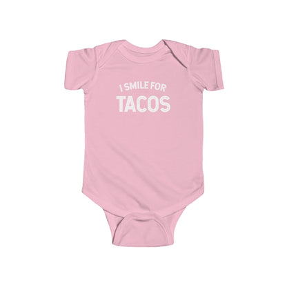 I Smile for Tacos Onesie