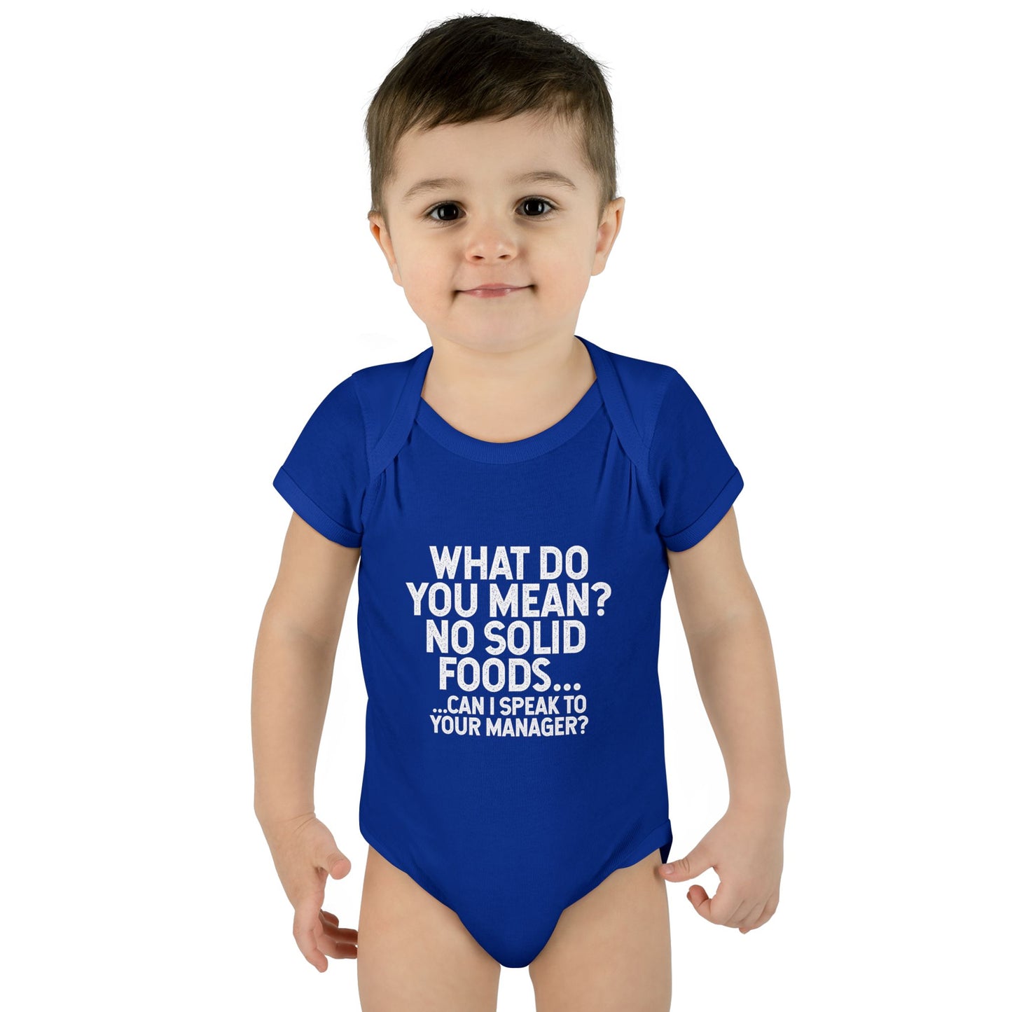 What do you mean no Solid Foods? Onesie
