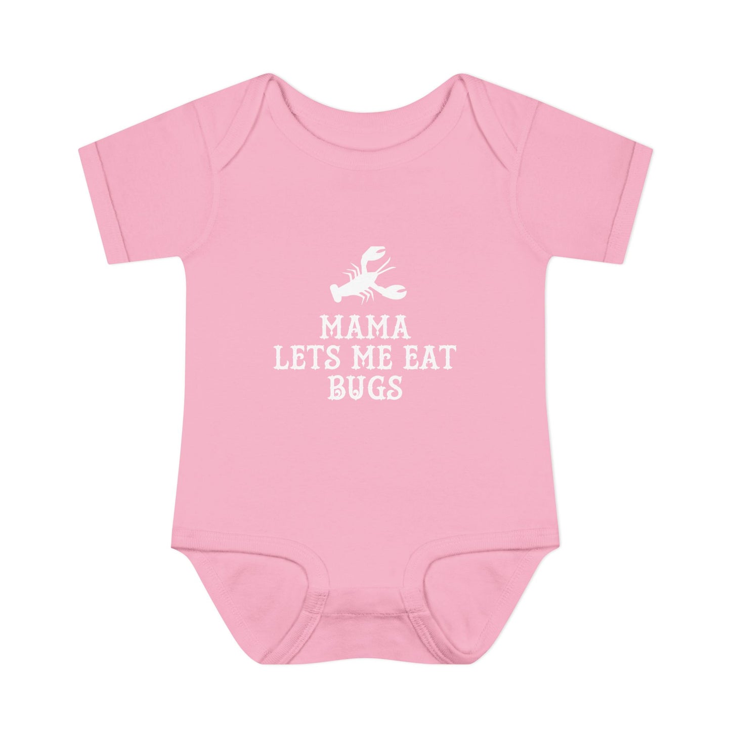 Mama Lets Me Eat Bugs Onesie