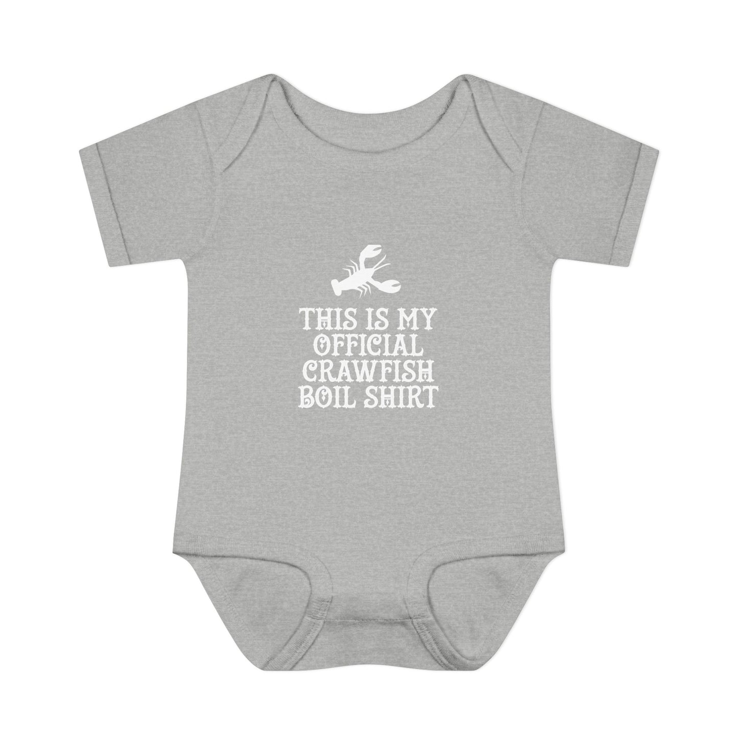This is my official Crawfish Boil Shirt Onesie