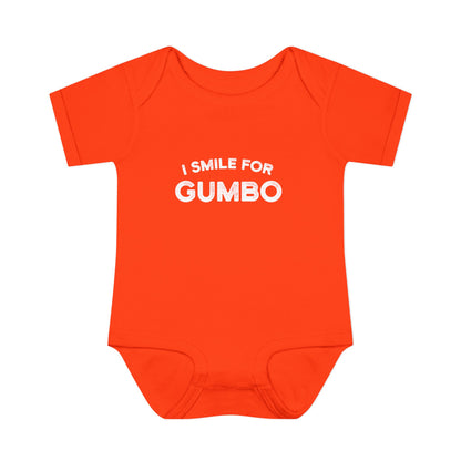 I Smile for Gumbo Onesie