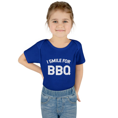 I Smile for BBQ Onesie