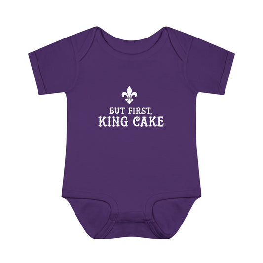 But First King Cake Onesie