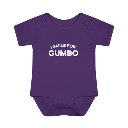 I Smile for Gumbo Onesie