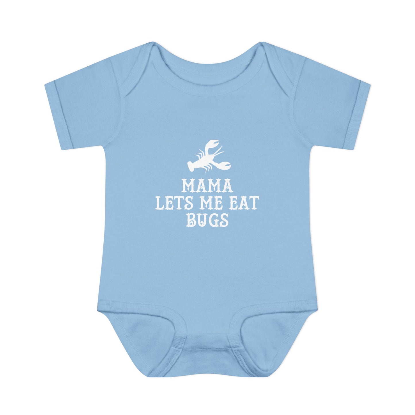 Mama Lets Me Eat Bugs Onesie