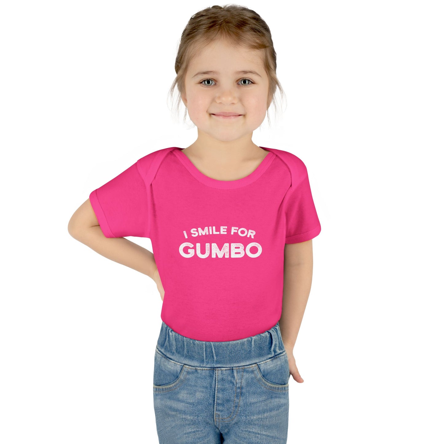 I Smile for Gumbo Onesie