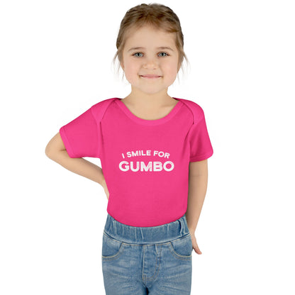 I Smile for Gumbo Onesie