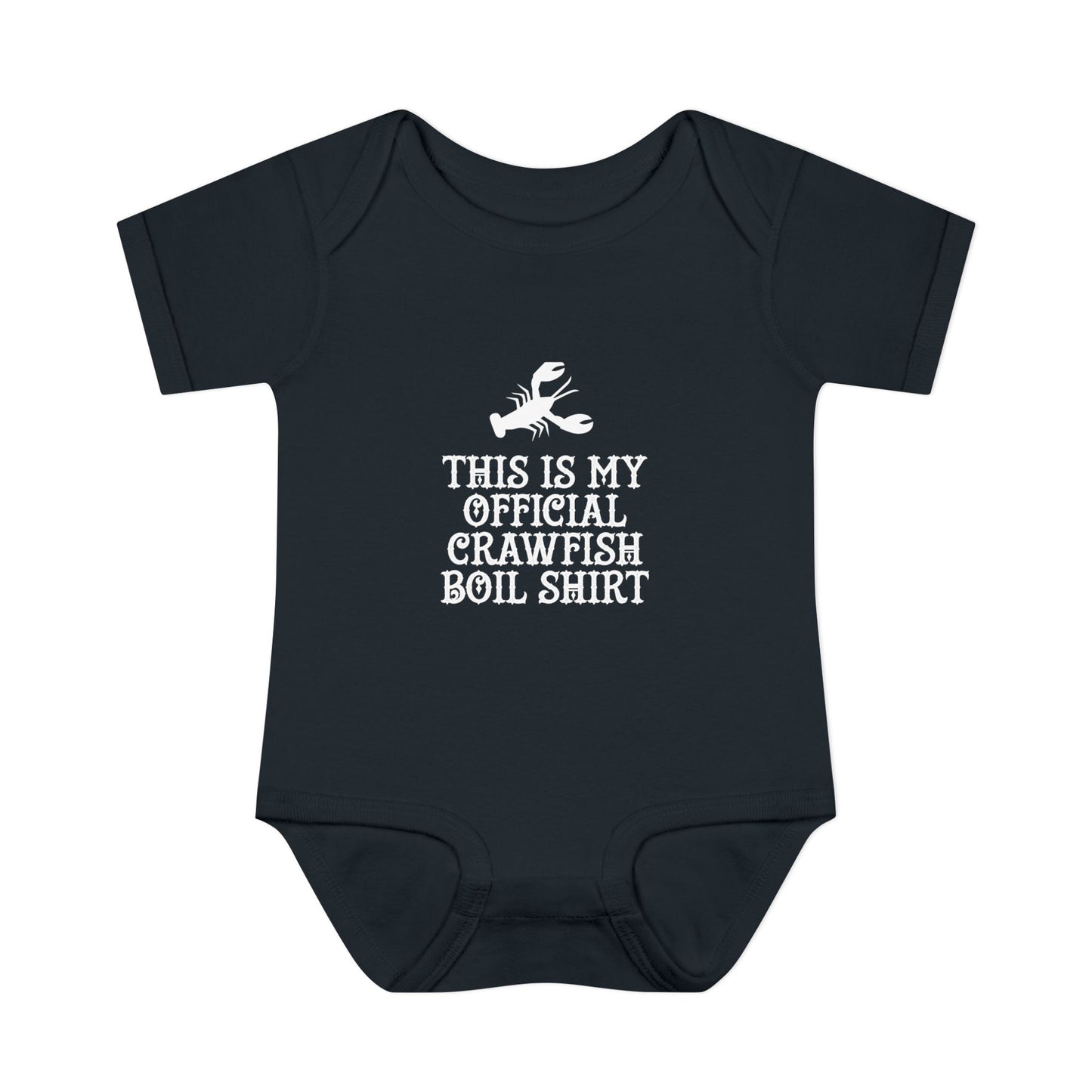This is my official Crawfish Boil Shirt Onesie