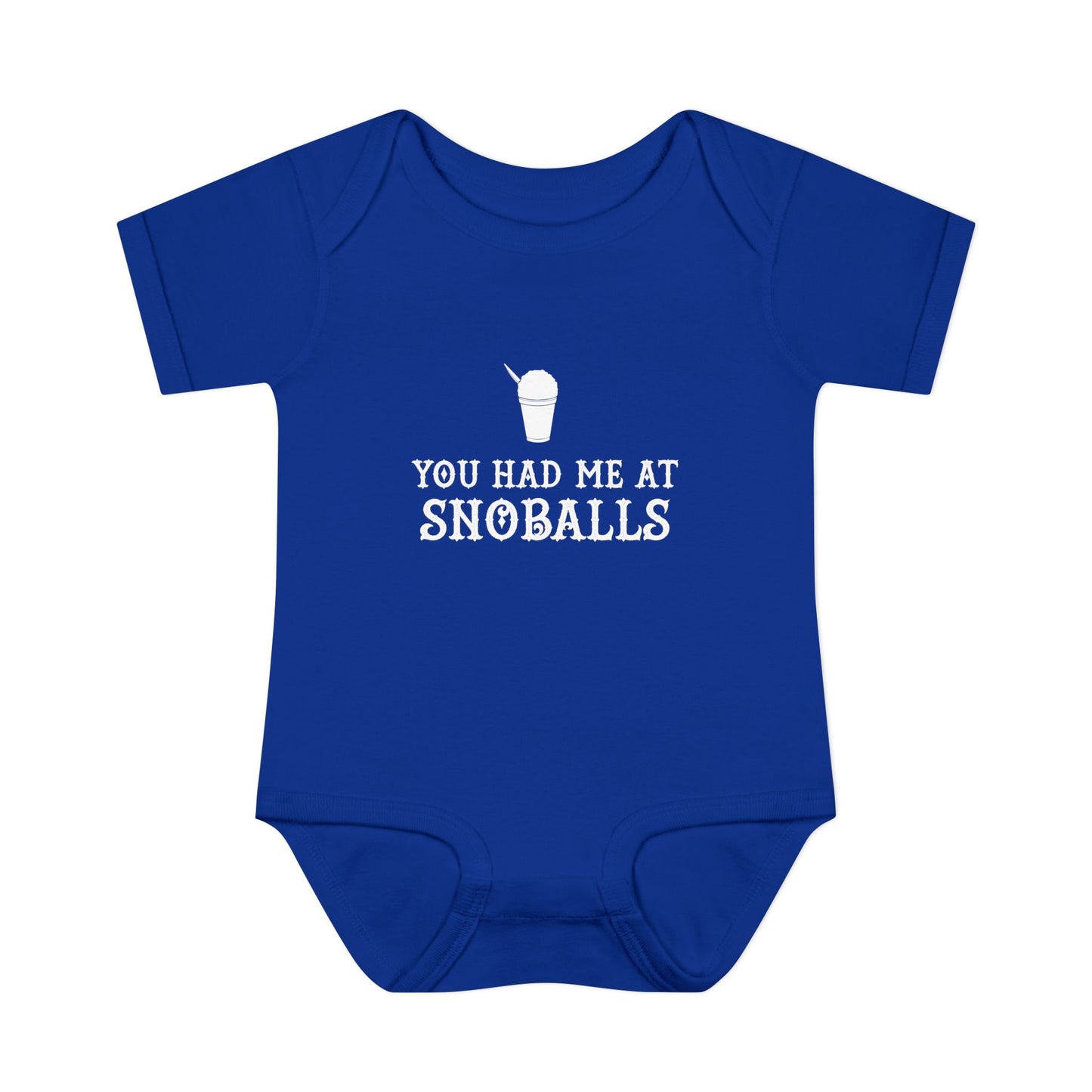 You Had Me at Snoballs Onesie