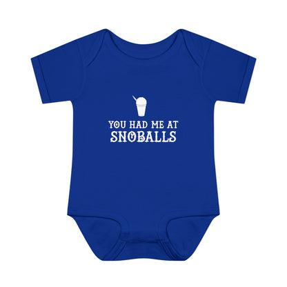 You Had Me at Snoballs Onesie