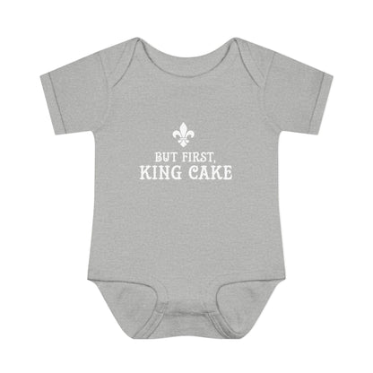 But First King Cake Onesie