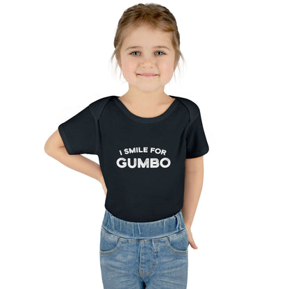 I Smile for Gumbo Onesie