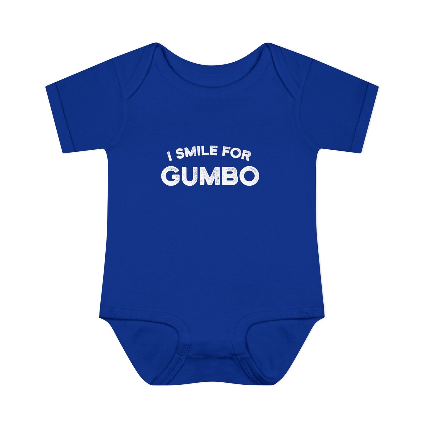 I Smile for Gumbo Onesie