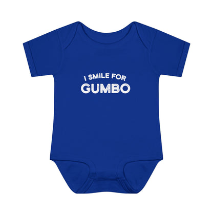 I Smile for Gumbo Onesie