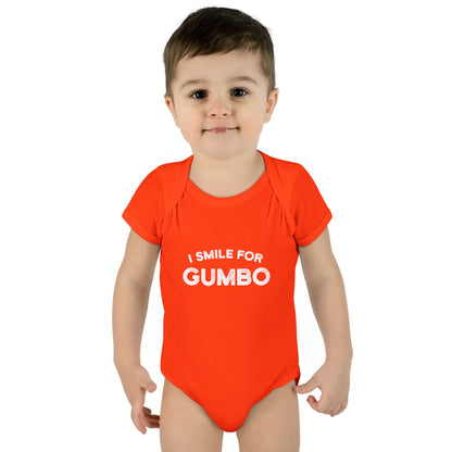 I Smile for Gumbo Onesie