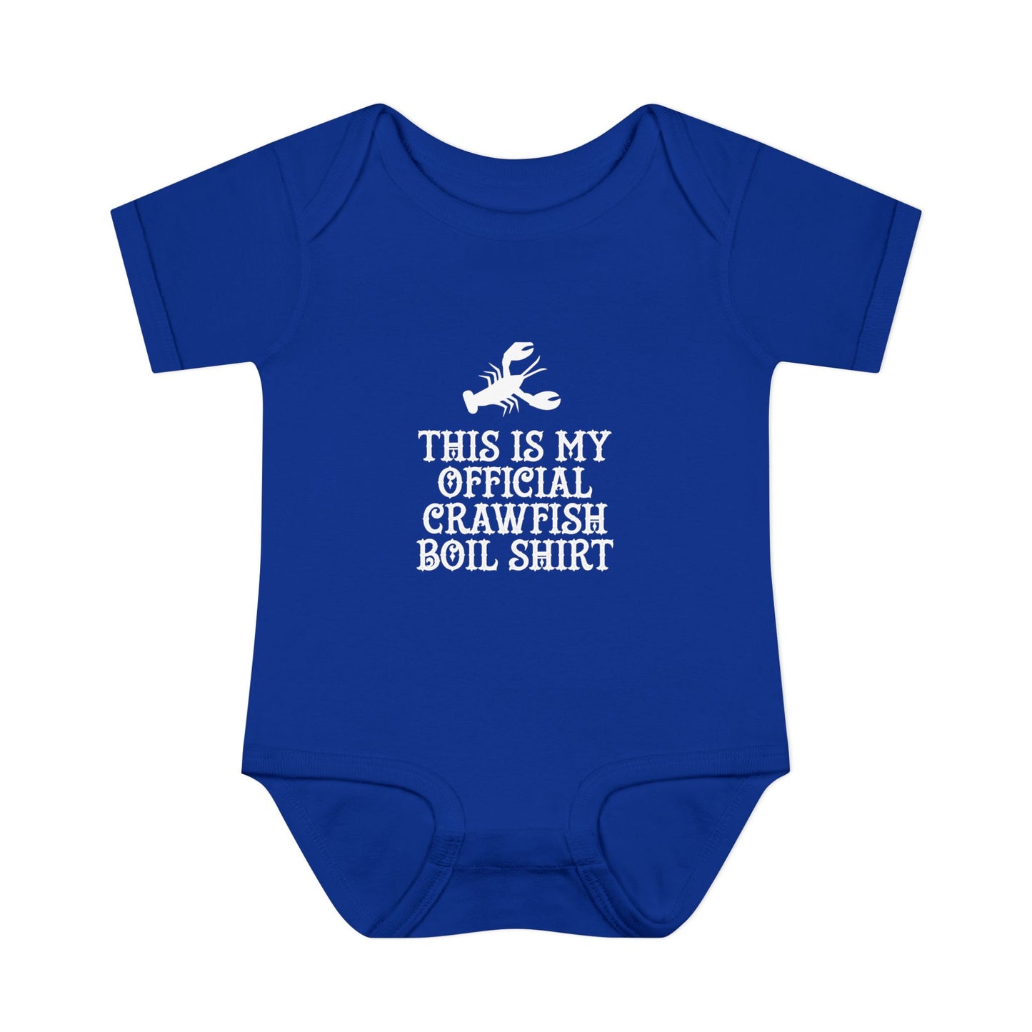 This is my official Crawfish Boil Shirt Onesie