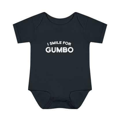 I Smile for Gumbo Onesie