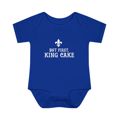 But First King Cake Onesie