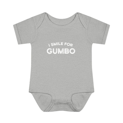 I Smile for Gumbo Onesie